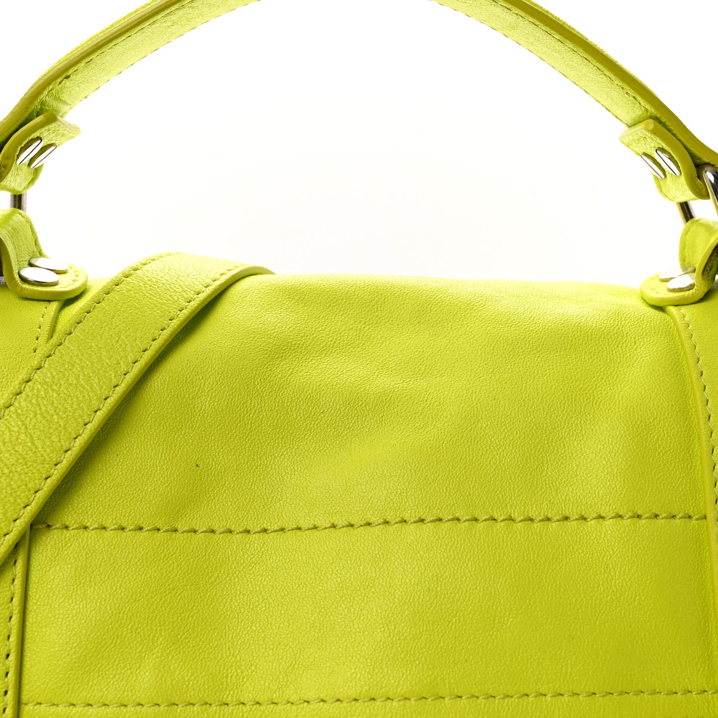 Lambskin Medium PS1 Satchel Sulfur