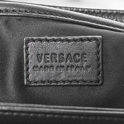 Versace Nappa Palazzo Sultan Shoulder Bag Black 6 of 9