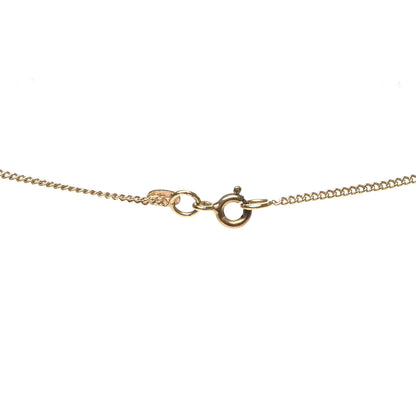 Chanel Resin CC Pendant Necklace Gold 3 of 6