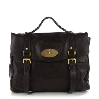 Mulberry Soft Buffalo Oversized Alexa Chocolate 1 of 8