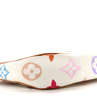 Louis Vuitton Monogram Multicolor Pochette Accessories White 8 of 11
