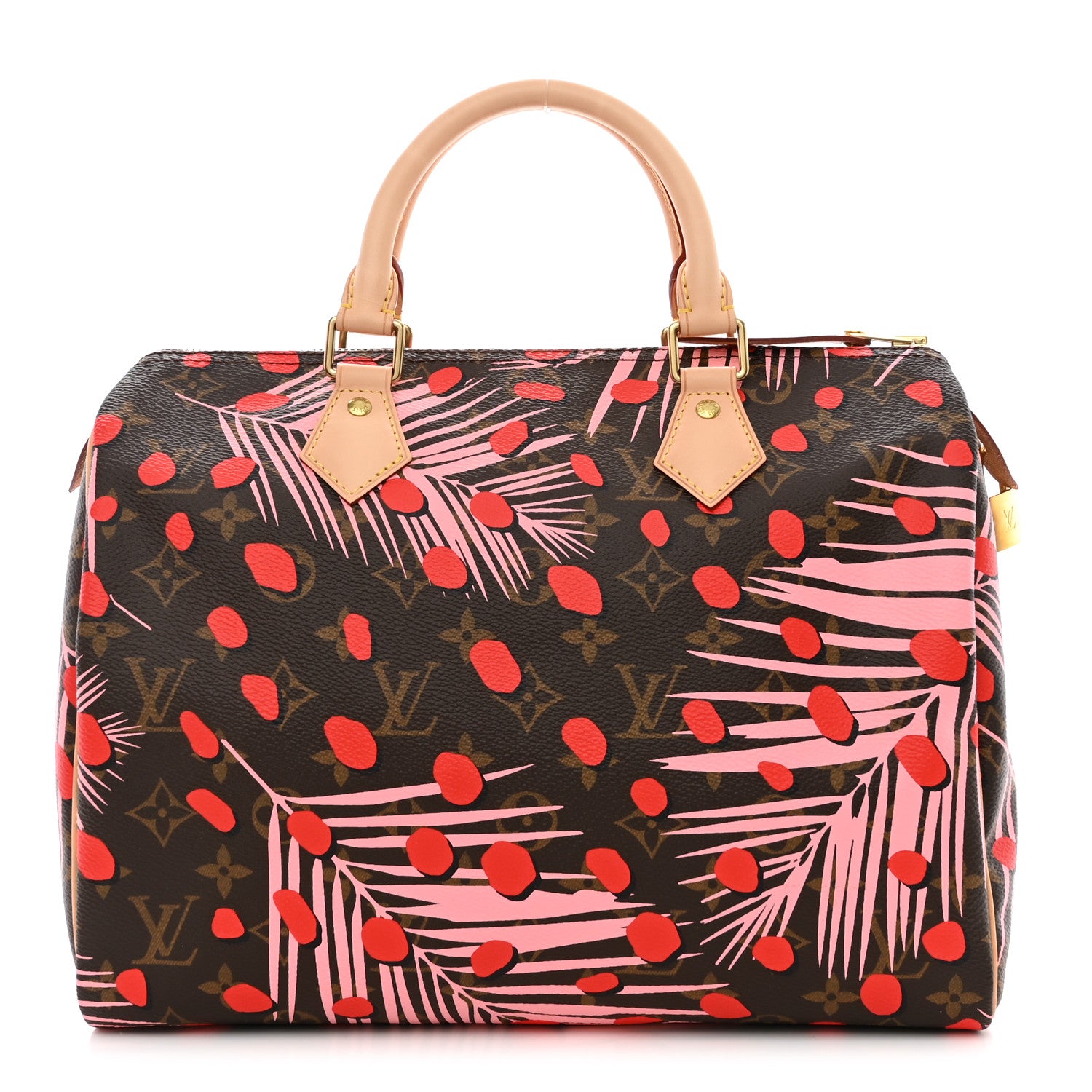 Louis Vuitton Monogram Jungle Dots Speedy 30 Sugar Pink Poppy 1 of 10