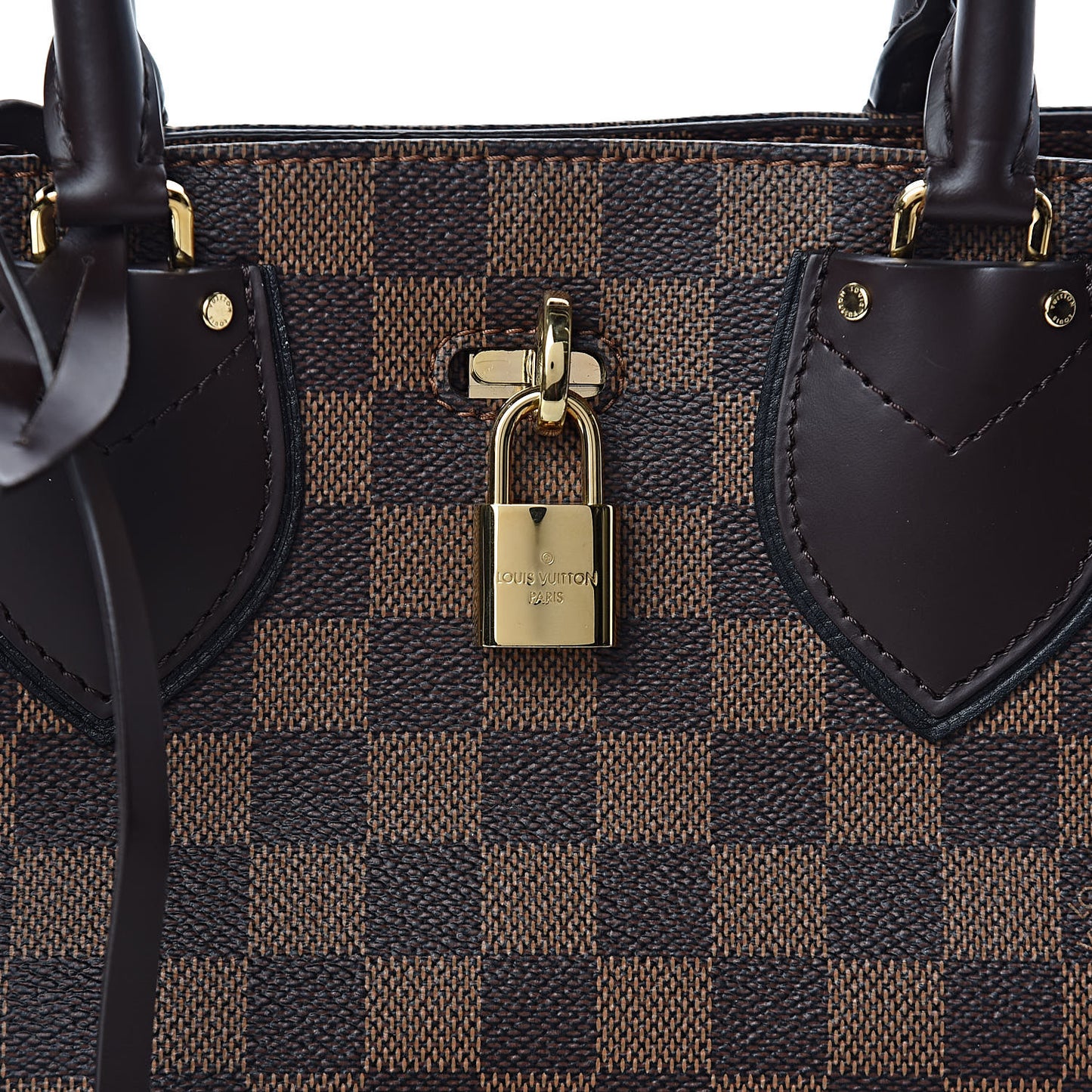 Cuir Taurillon Damier Ebene Normandy Black