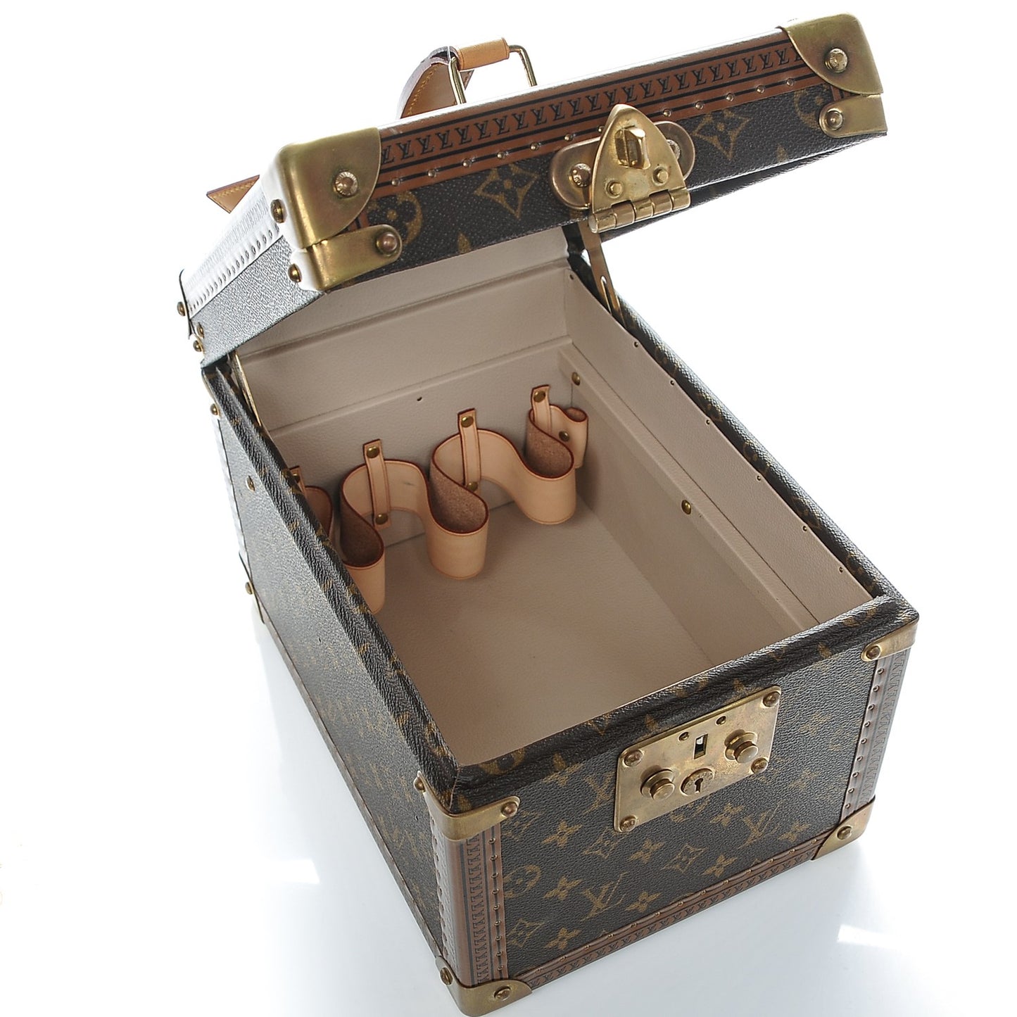 Monogram Boite Flacons Beauty Train Trunk Case