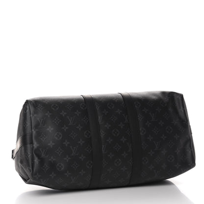 Louis Vuitton Monogram Eclipse Keepall Bandouliere 45 3 of 9