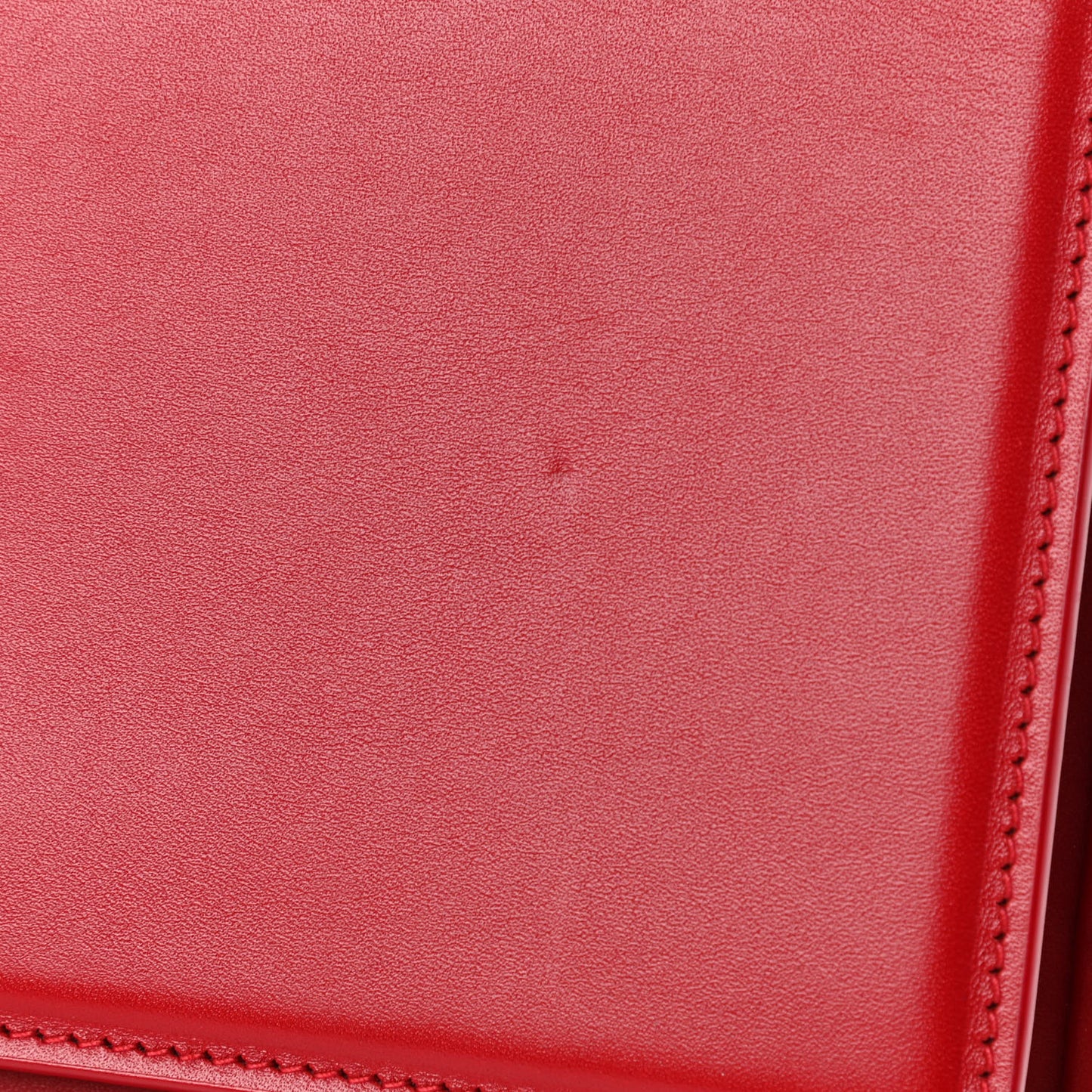 Smooth Calfskin Zoe Chain Bag Eros Red