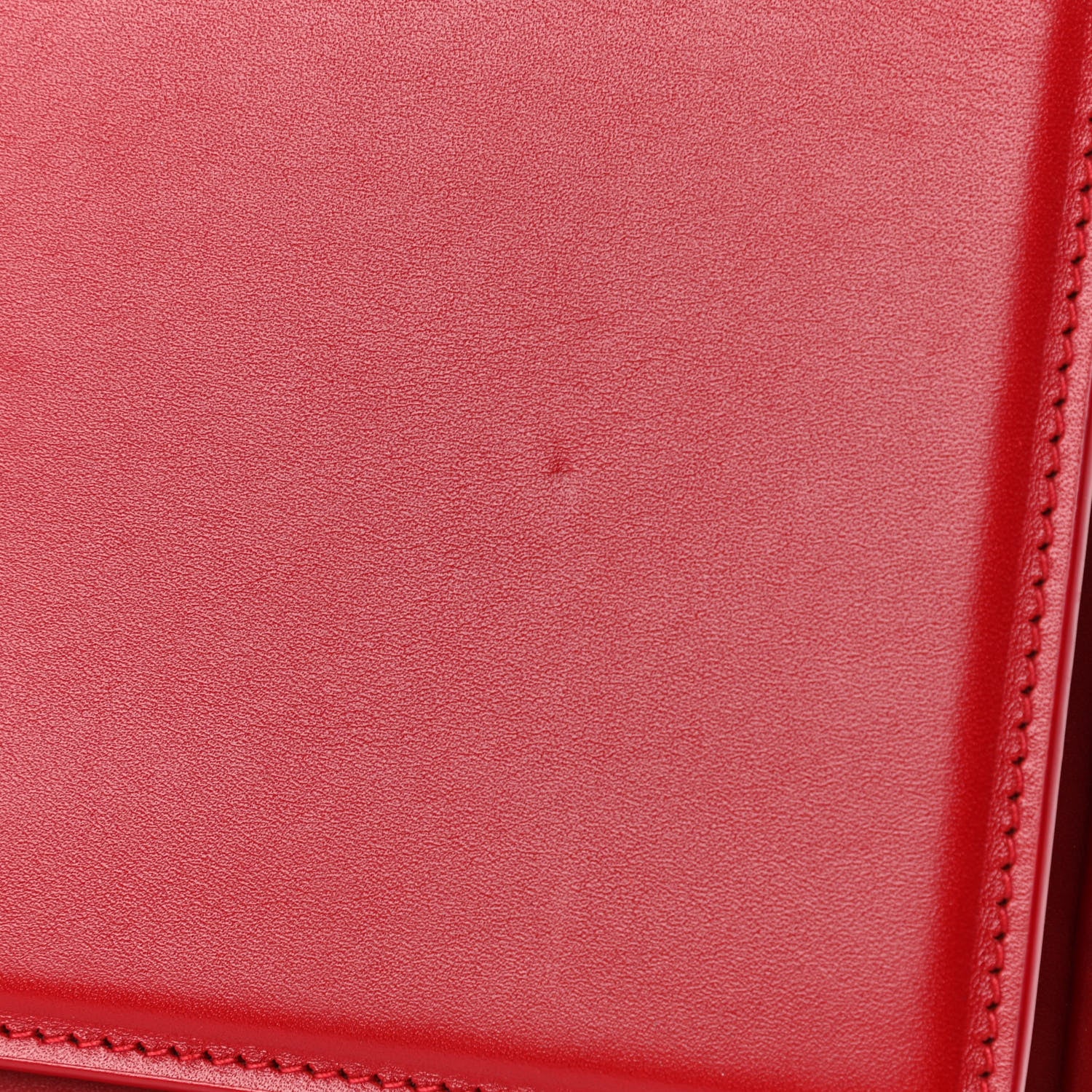 Saint Laurent Smooth Calfskin Zoe Chain Bag Eros Red 4 of 6