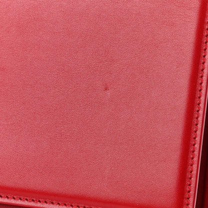 Saint Laurent Smooth Calfskin Zoe Chain Bag Eros Red 4 of 6