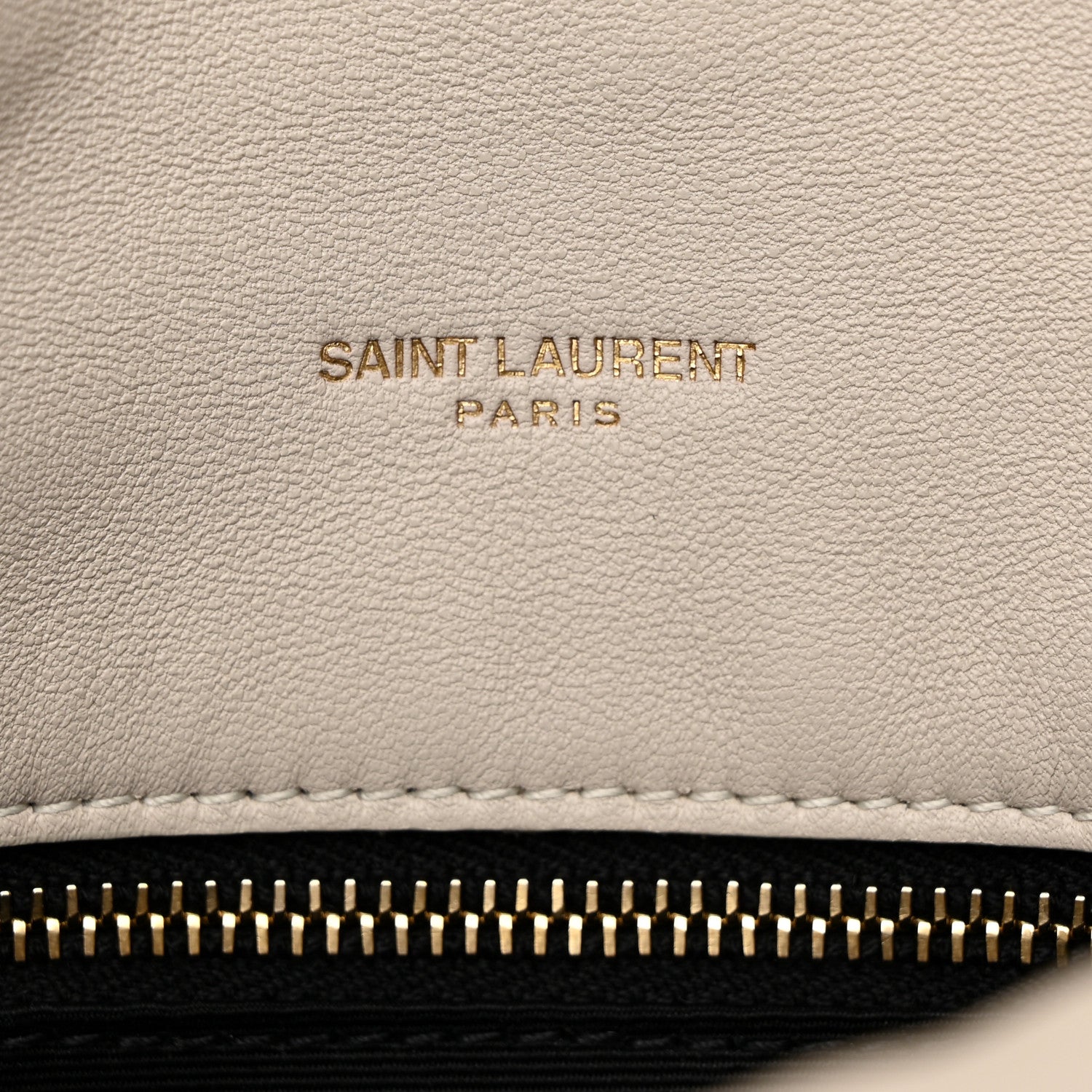 Saint Laurent Lambskin Quilted Small Loulou Puffer Monogram Chain Satchel Crema Soft 11 of 11
