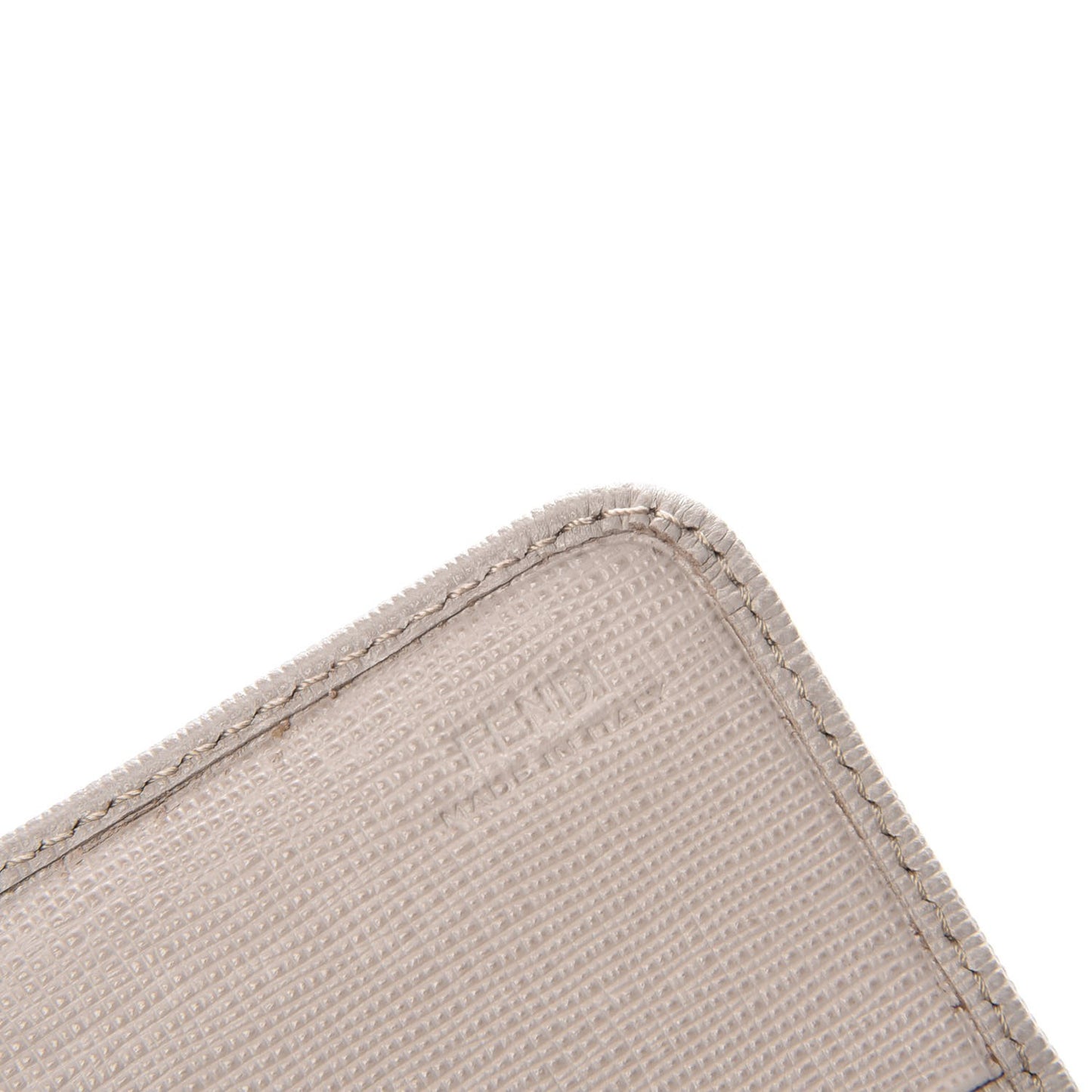 Vitello Elite Flowerland Continental Wallet Grigio Polvere
