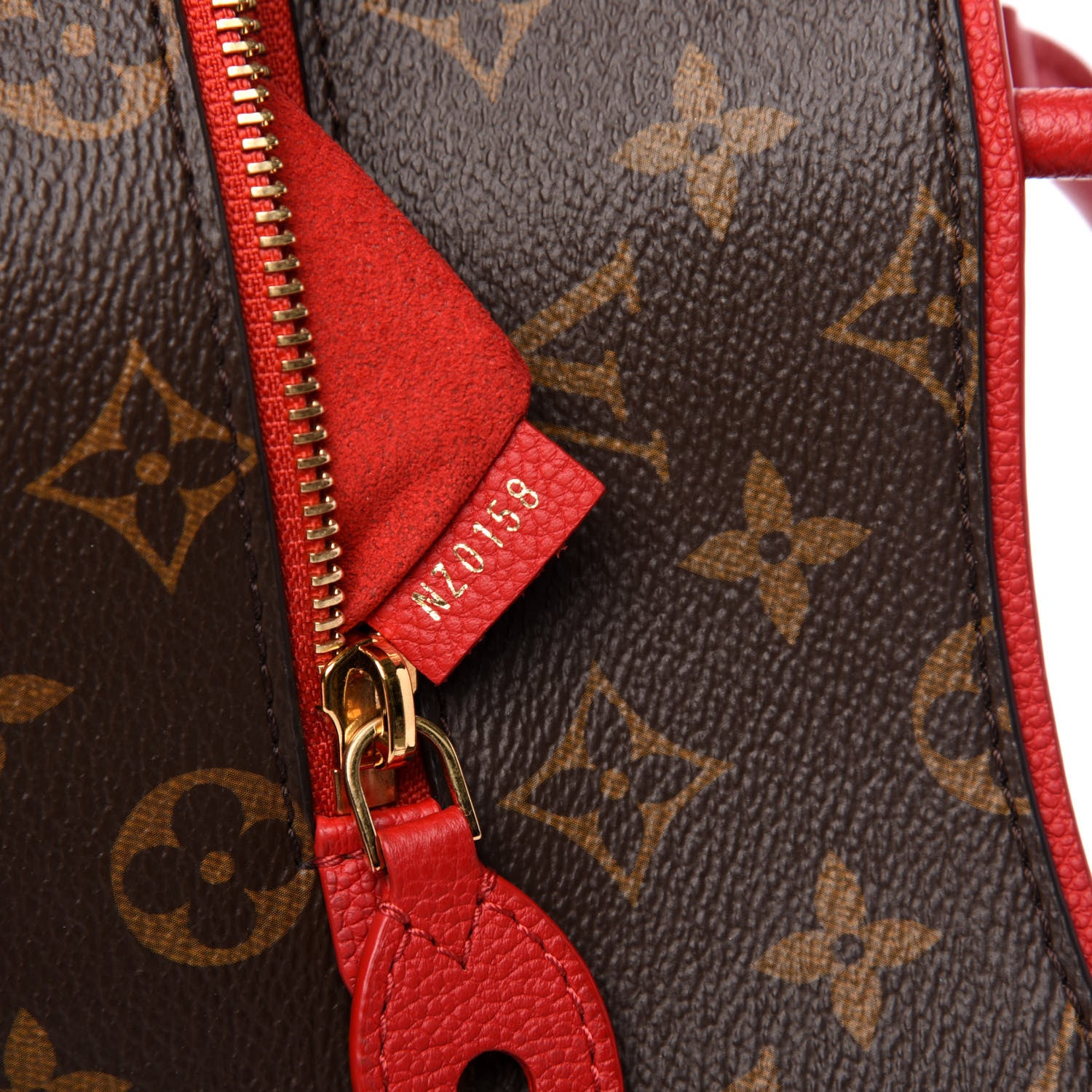 Louis Vuitton Monogram Popincourt PM Red 10 of 11