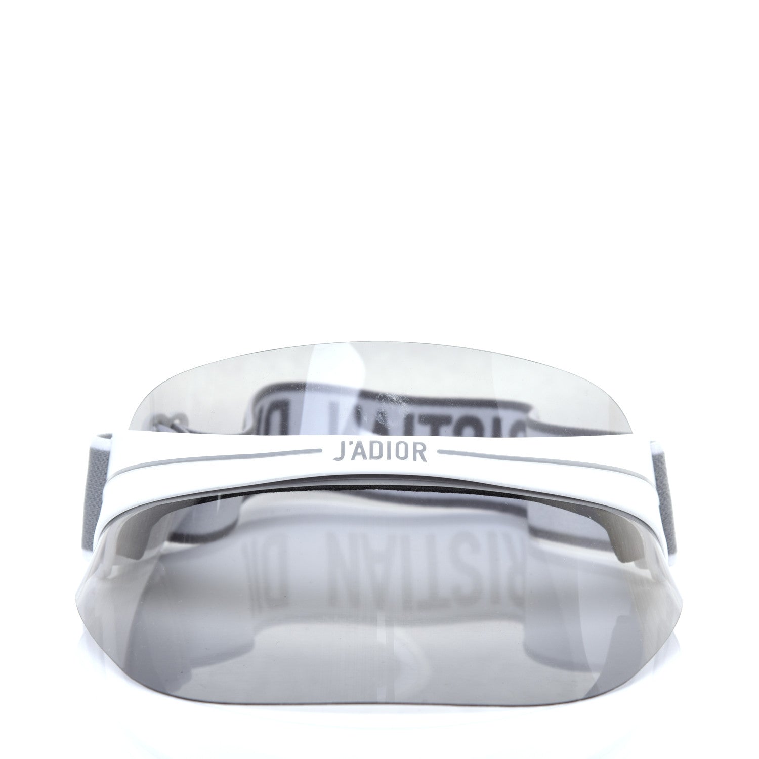 Christian Dior Mirrored DiorClub1 Sun Visor Grey 3 of 8