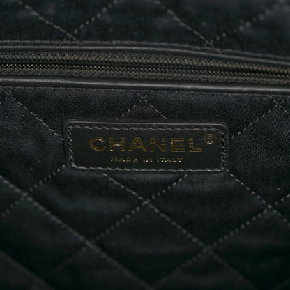 Chanel Wool Tweed Quilted Chanel 22 Black Multicolor 7 of 12