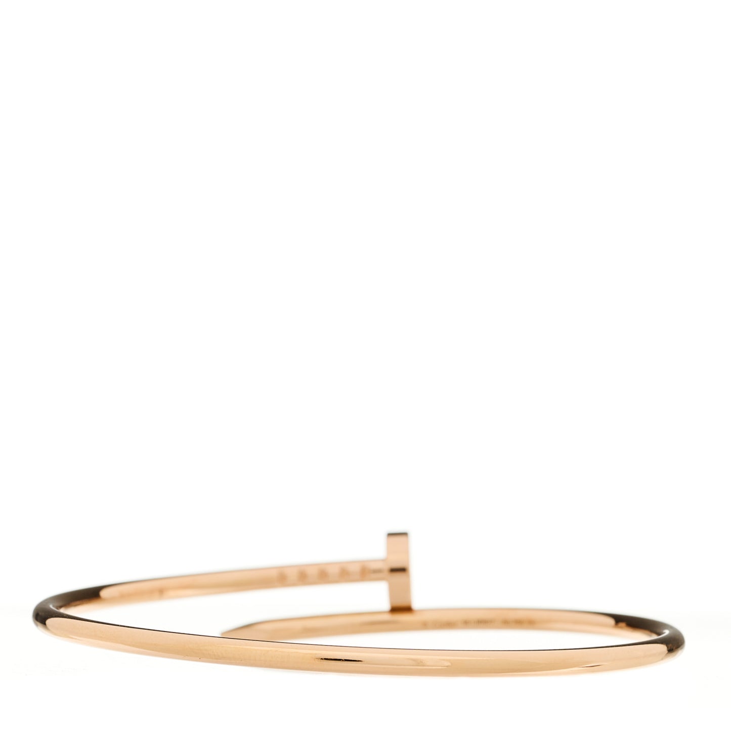 18K Pink Gold Small Juste Un Clou Bracelet 16