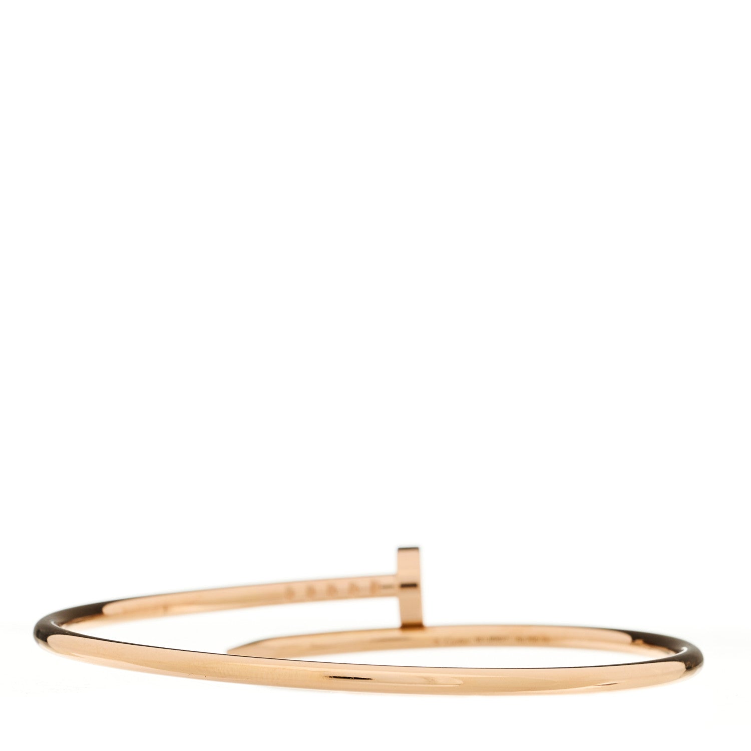 Cartier 18K Pink Gold Small Juste Un Clou Bracelet 16 3 of 5
