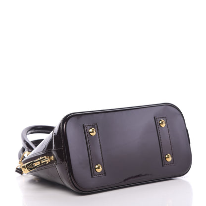 Louis Vuitton Vernis Alma BB Amarante 3 of 8