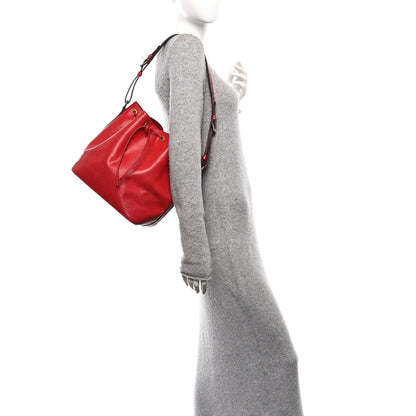 Louis Vuitton Epi Petit Noe Castillan Red 2 of 13