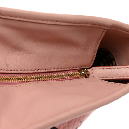 MCM Visetos Medium Anya Shopper Tote Light Pink 13 of 13