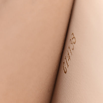 Louis Vuitton Empreinte Double Zip Pochette Beige Rose Creme 7 of 11