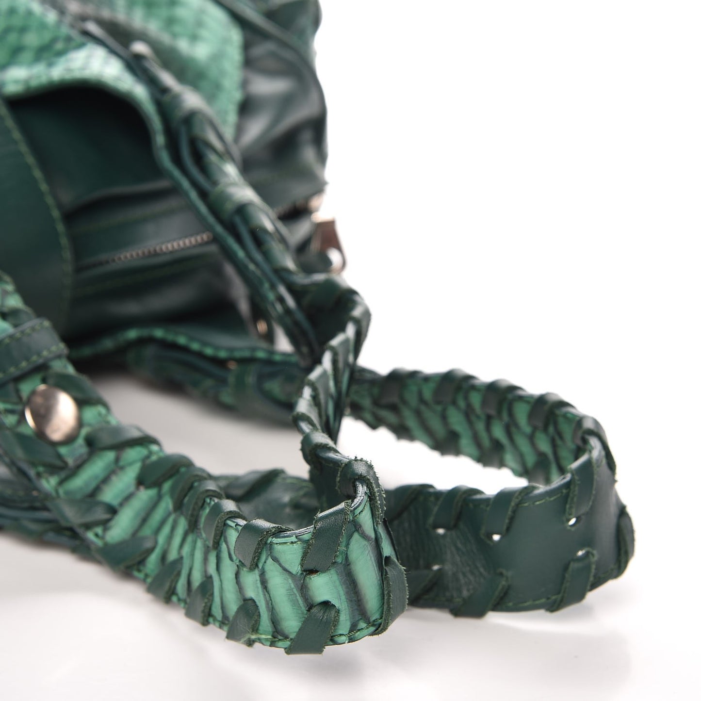 Python Silverado Shoulder Bag Emerald