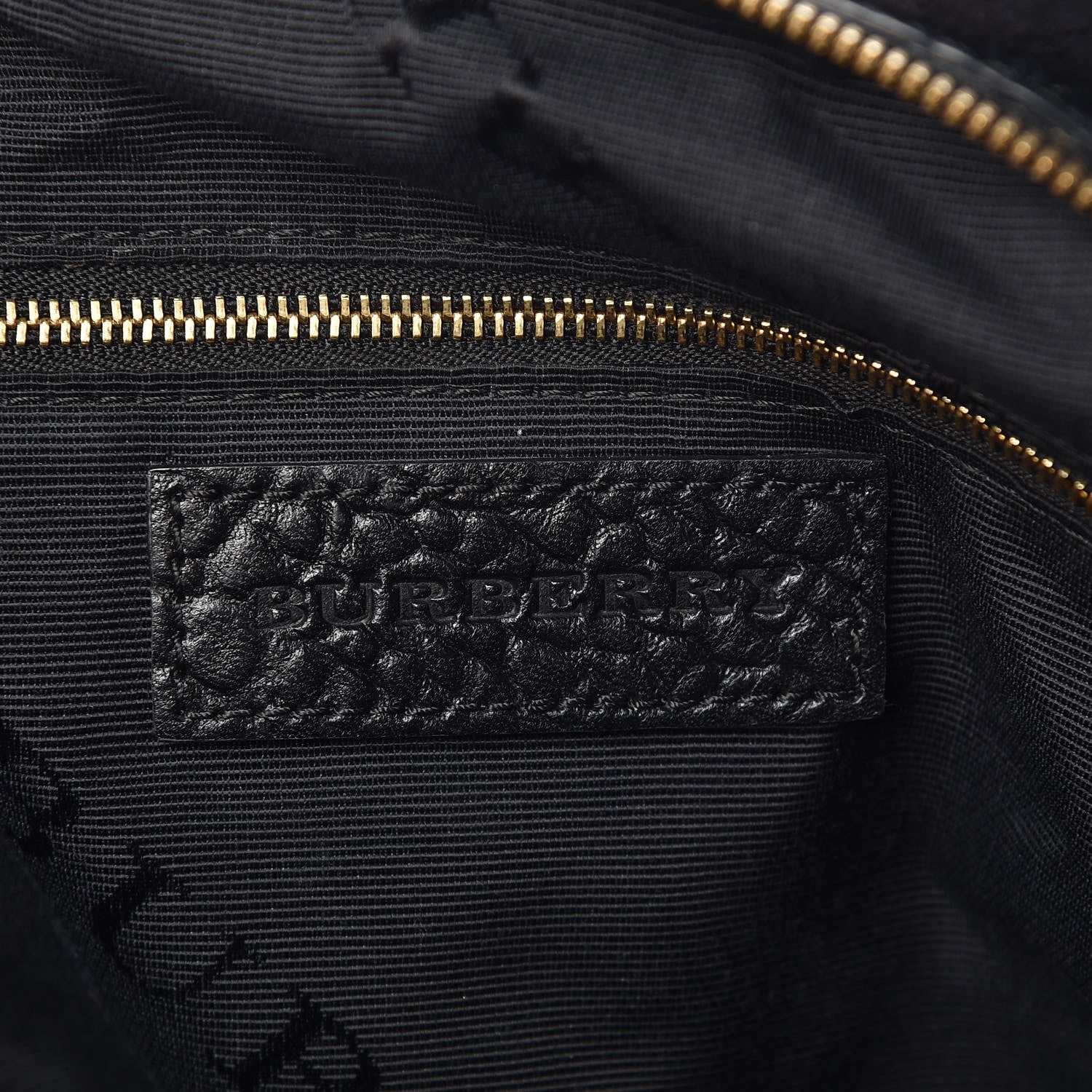 Burberry Heritage Grain Medium Alchester Bowling Bag Black 6 of 10