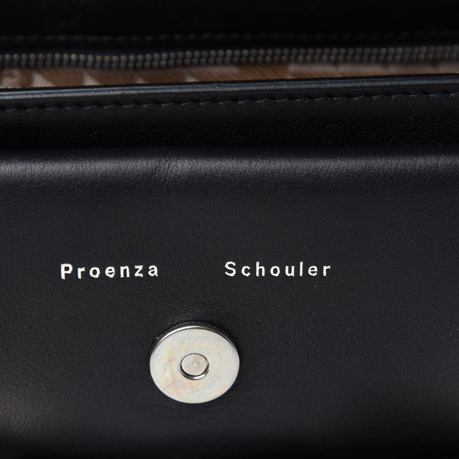 Proenza Schouler Smooth Calfskin PS11 Classic Shoulder Bag Black 9 of 11