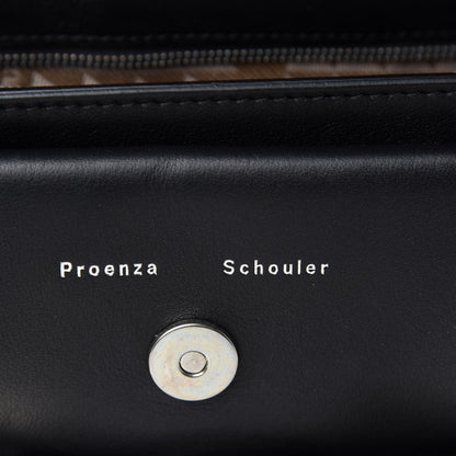 Proenza Schouler Smooth Calfskin PS11 Classic Shoulder Bag Black 9 of 11