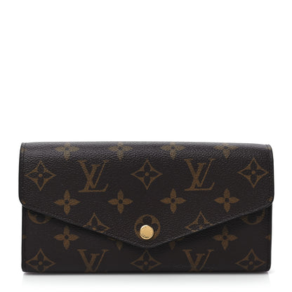 Louis Vuitton Monogram Sarah Wallet NM Rose Ballerine 1 of 7