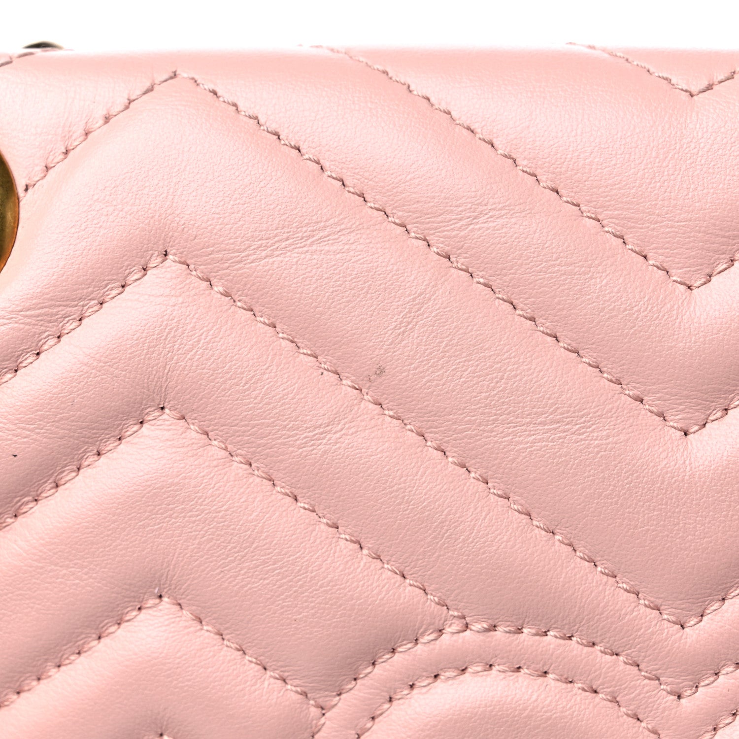 Gucci Calfskin Matelasse Small GG Marmont Shoulder Bag Perfect Pink 13 of 13
