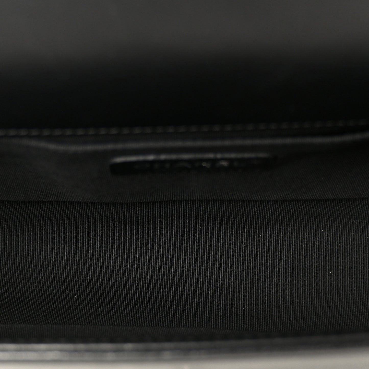 Calfskin Quilted Medium Boy Flap Black