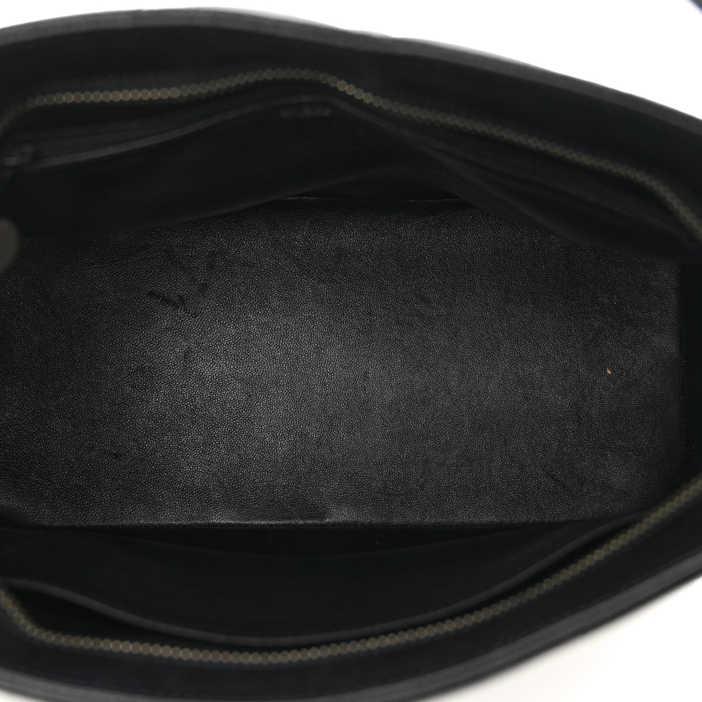 Caviar Quilted Medallion Tote Black