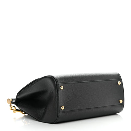 Dolce & Gabbana Dauphine Medium Miss Sicily Satchel Black 4 of 13