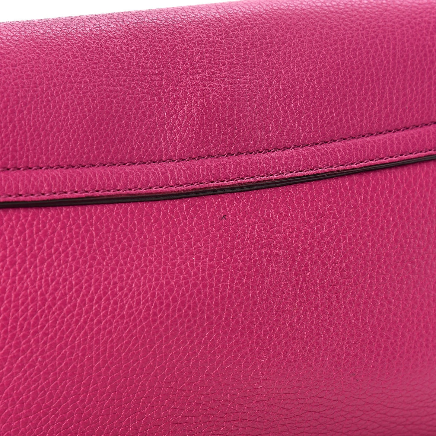 Cellarius Calfskin Medium Soho Flap Crossbody Bright Bouganville