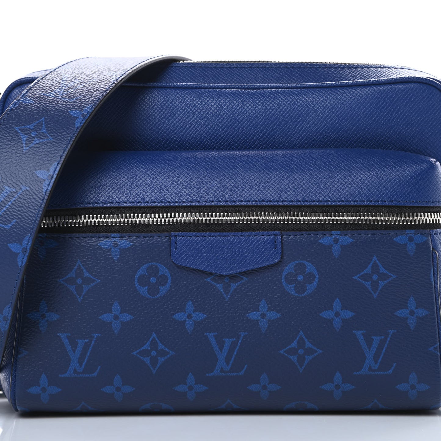 Taiga Monogram Outdoor Messenger Cobalt