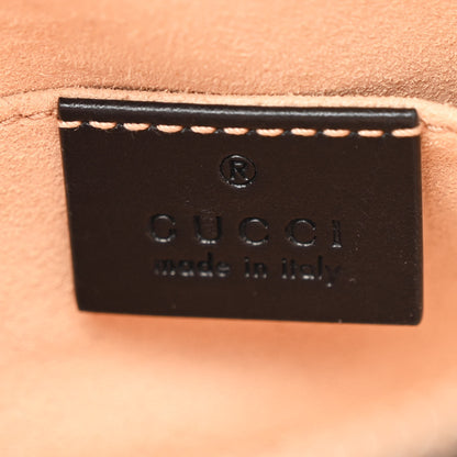 Gucci Calfskin Matelasse GG Marmont Belt Bag 75 30 Black 6 of 11