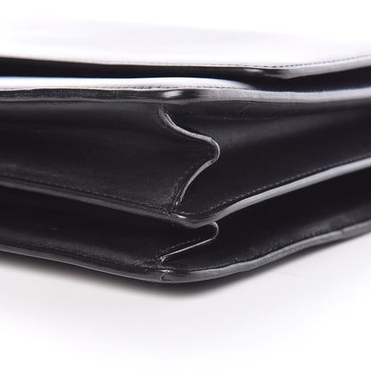 Celine Smooth Calfskin Medium Case Chain Flap Black 10 of 10