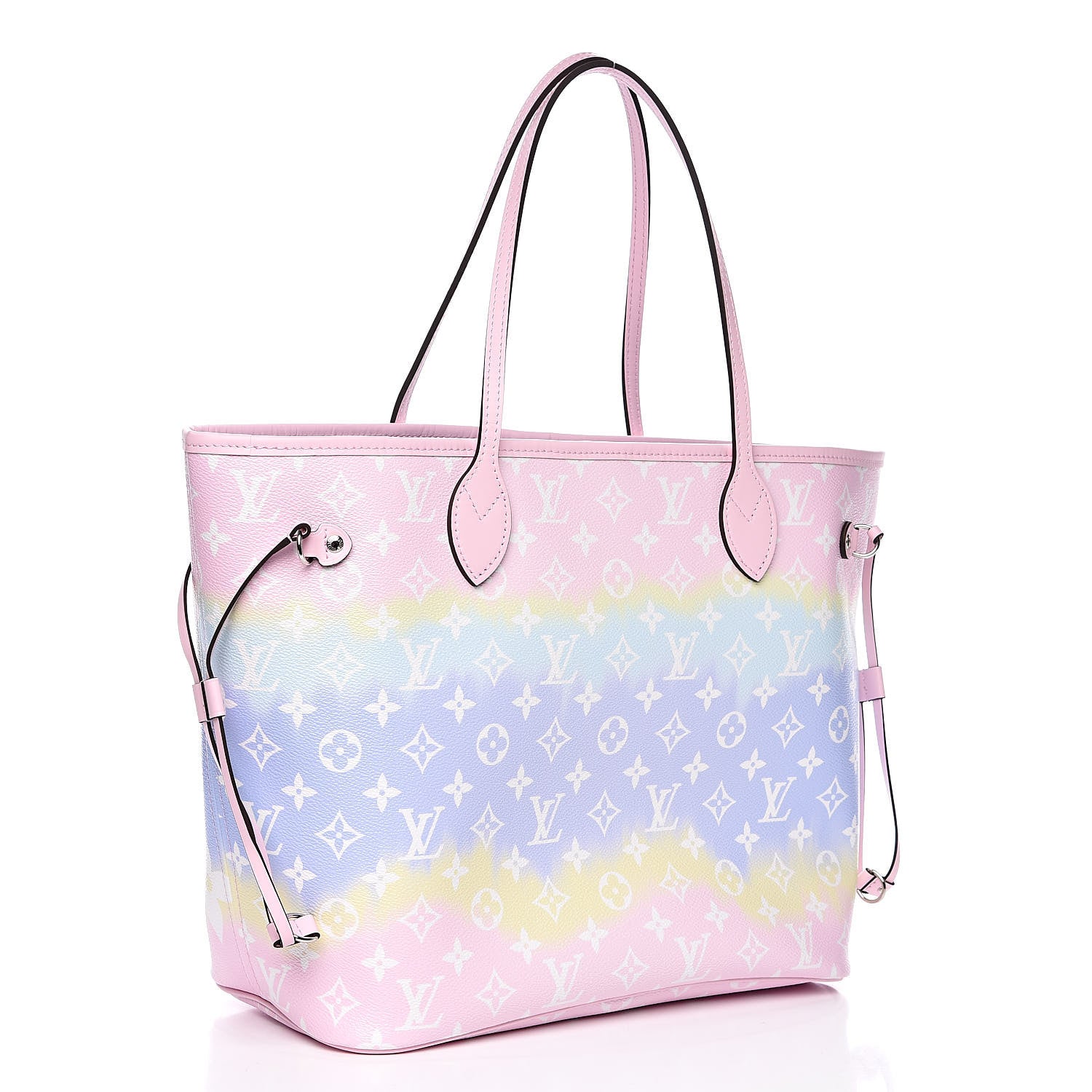 Louis Vuitton Monogram Escale Neverfull MM Pastel 3 of 11