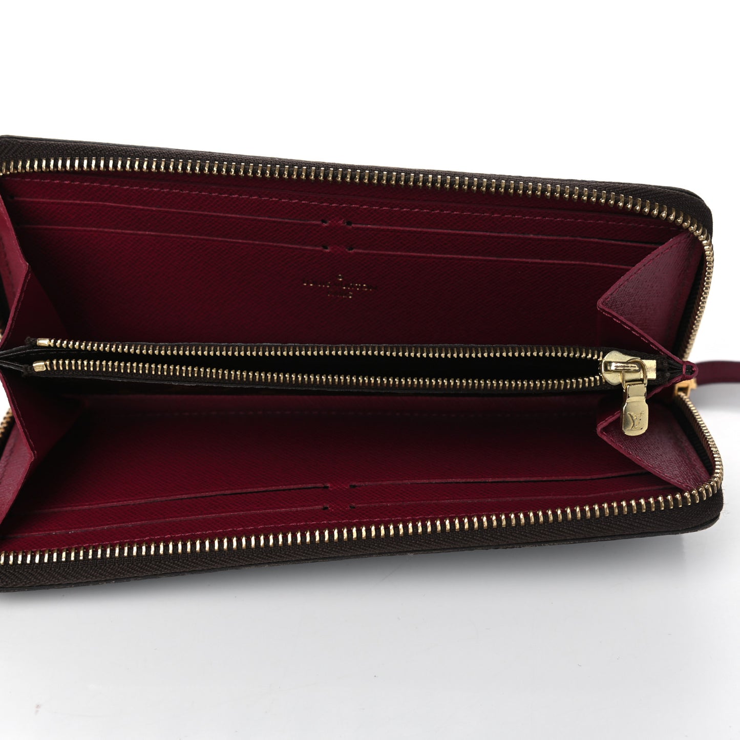 Monogram Clemence Wallet Fuchsia