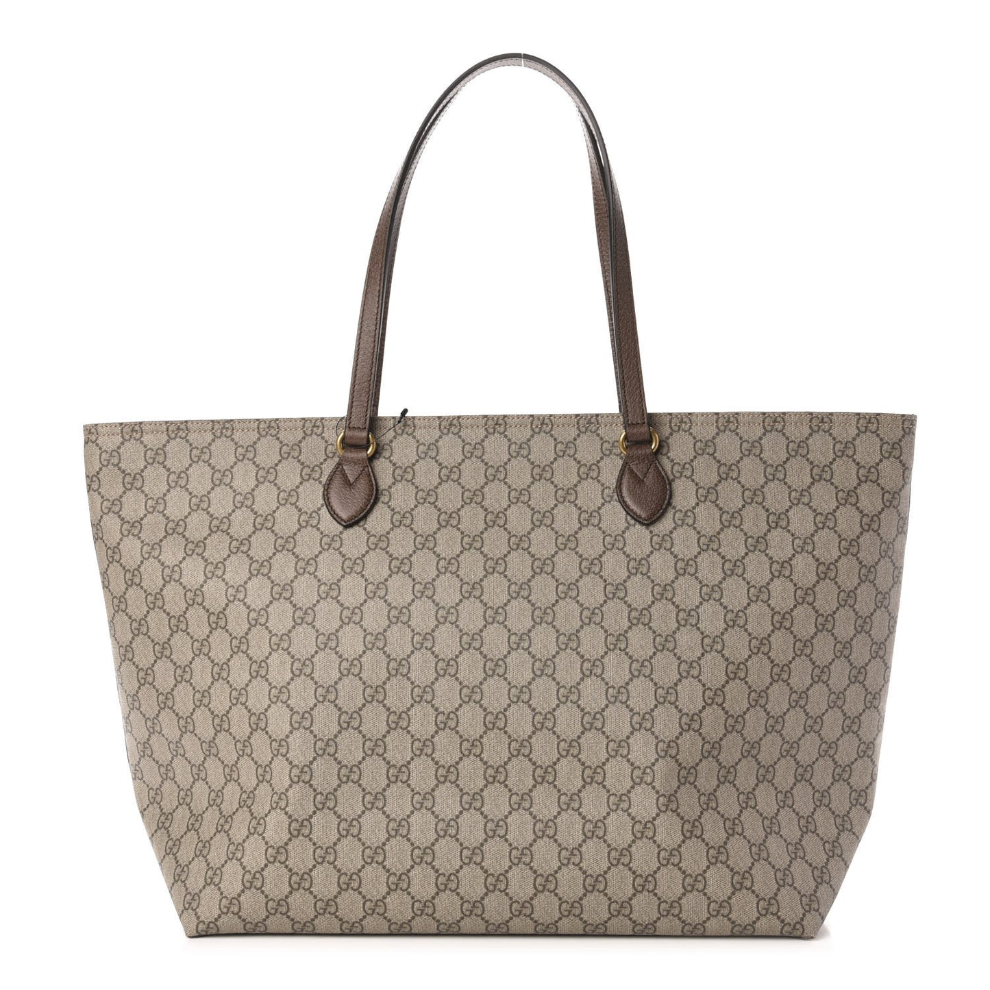 GG Supreme Monogram Medium Ophidia Shopping Tote Ebony