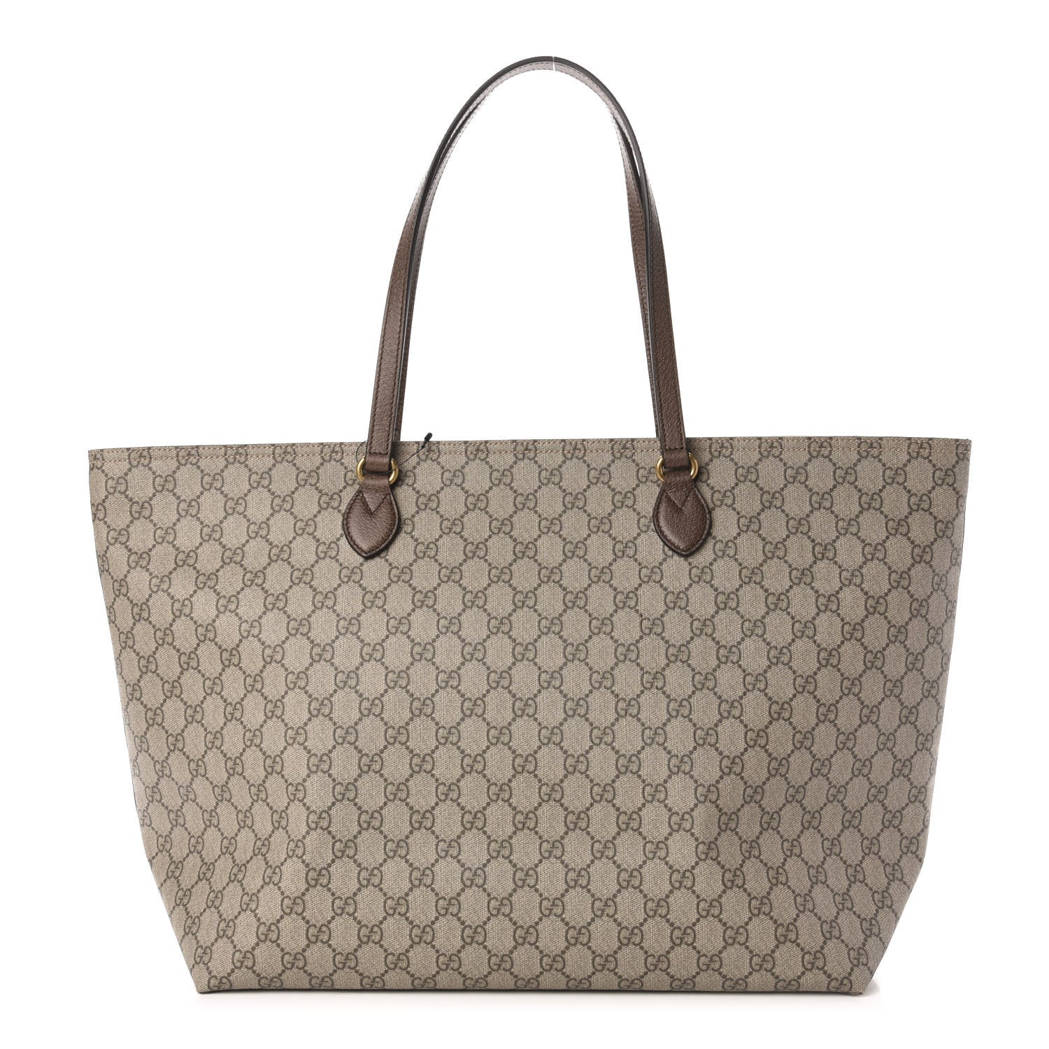 Gucci GG Supreme Monogram Medium Ophidia Shopping Tote Ebony 1 of 11
