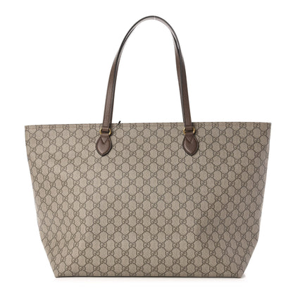 Gucci GG Supreme Monogram Medium Ophidia Shopping Tote Ebony 1 of 11