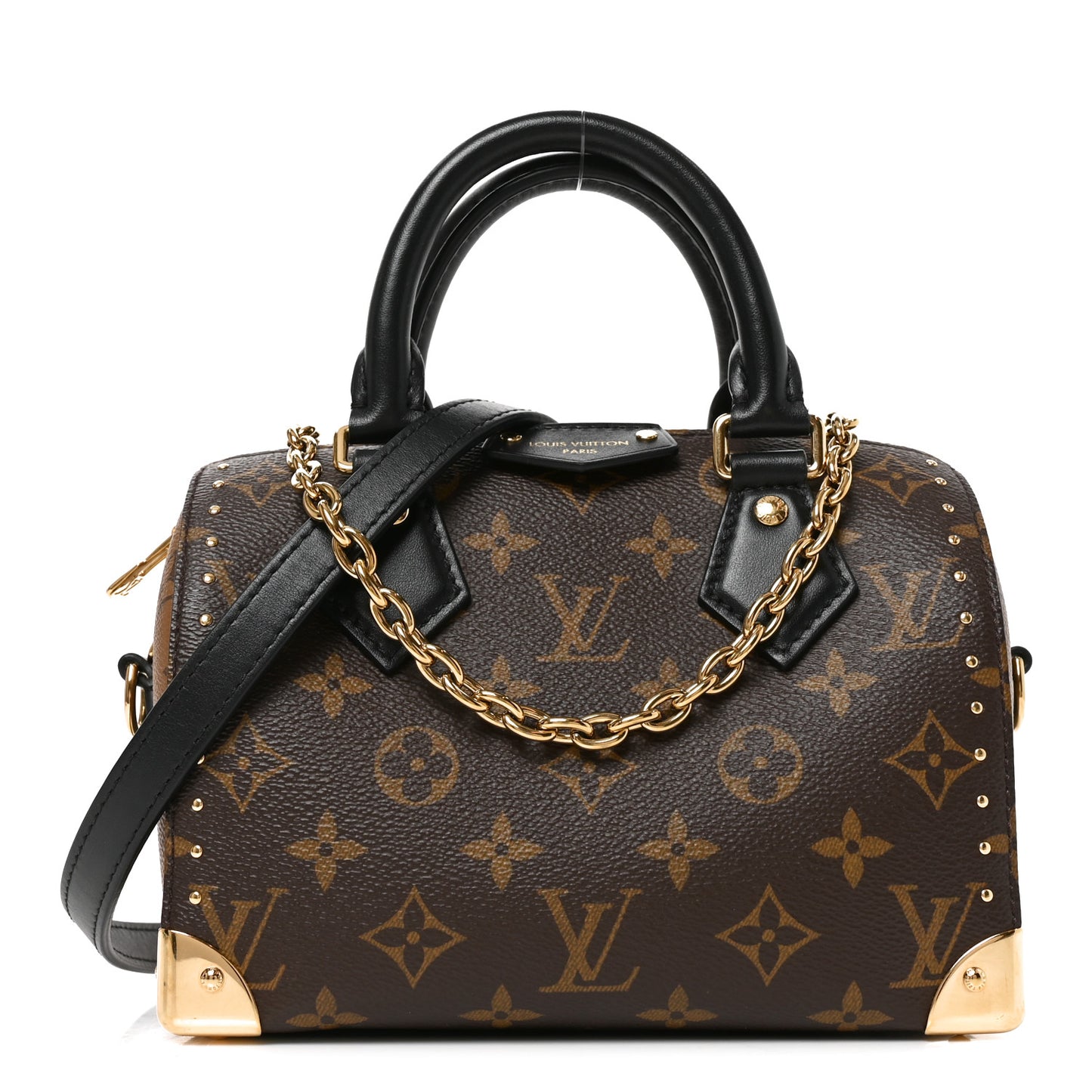 Reverse Monogram Speedy Trunk 20