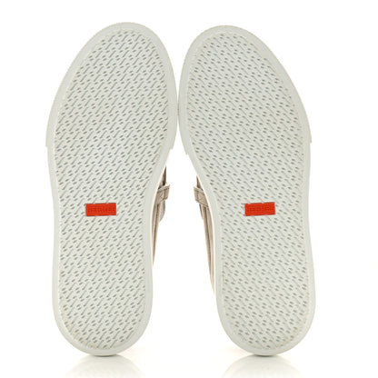 Hermes Suede Calfskin Game Slip On Sneakers 39 Beige Esquisse 5 of 8