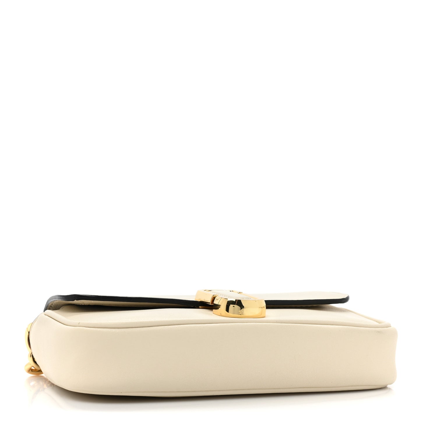 Calfskin Mini The J Marc Shoulder Bag Ivory
