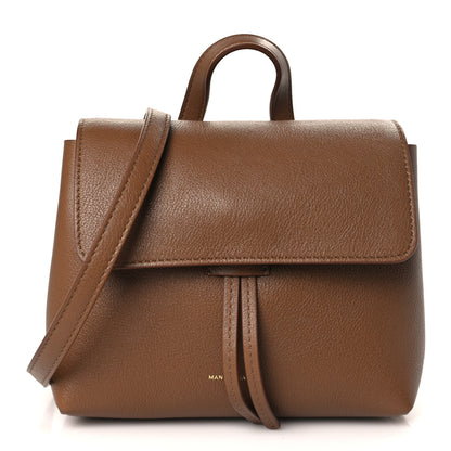 Mansur Gavriel Calfskin Mini Mini Soft Lady Bag Saddle 1 of 8
