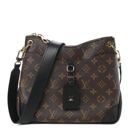 Louis Vuitton Monogram Odeon PM Black 1 of 9