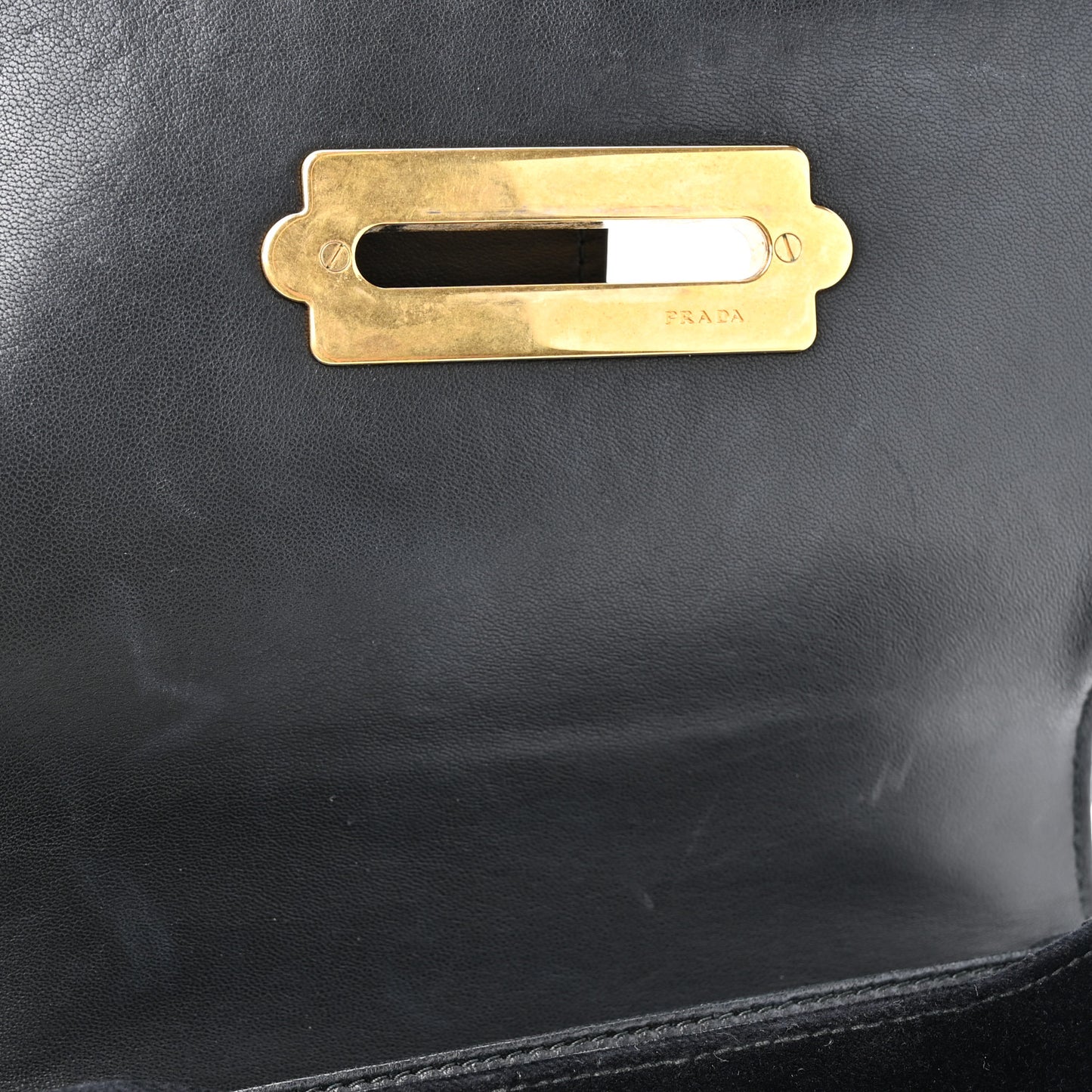 Velvet City Calfskin Cahier Bag Black