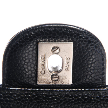 Chanel Caviar Jumbo Single Flap Black 5 of 9