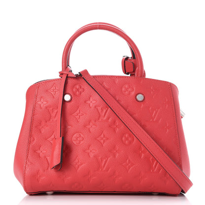 Louis Vuitton Empreinte Montaigne BB Poppy 1 of 8
