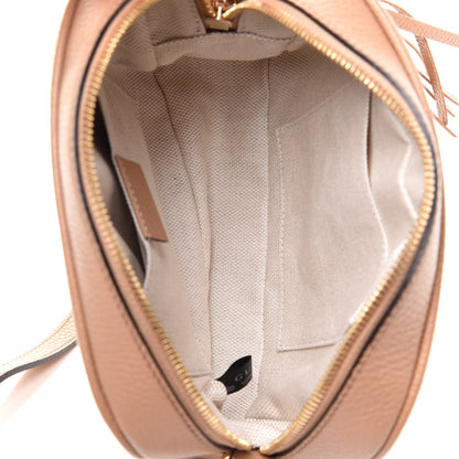 Gucci Pebbled Calfskin Small Soho Disco Bag Camelia 5 of 11